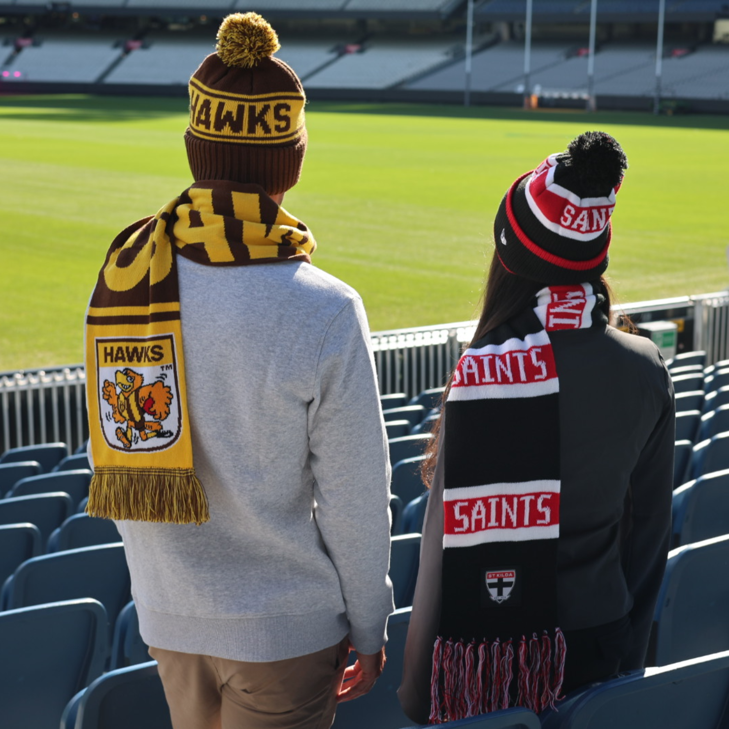 Click here to shop the range of AFL scarves and beanies